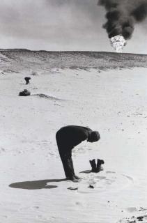 Marc Riboud - Prayer In The Rub\' Al Khali, Saudi Arabia, 1974