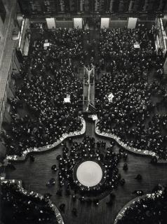 Marc Riboud - Séance à la bourse de Paris