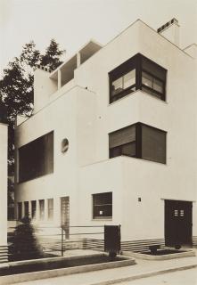 Marc Vaux - Maison de Monsieur D., rue Mallet-Stevens, Paris, Auteuil