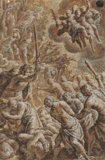 Marcantonio Bassetti - The Martyrdom of the Ten Thousand