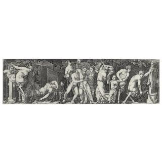 Marcantonio Raimondi - Bacchanal (Bartsch 249)