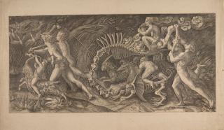 Marcantonio Raimondi - Der Hexenzug (Lo stregozzo).