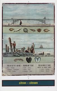 Marcel Broodthaers - Citron-Citroen (Réclame pour la Mer du Nord) (Citron-Citroen (Advertisement for the North Sea))