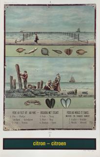 Marcel Broodthaers - Citron-Citroen (Réclame Pour La Mer Du Nord) (Citron-Citroen (Advertisement For The North Sea))