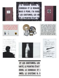 Marcel Broodthaers - Le Corbeau et le Renard (The Crow and the Fox)