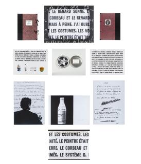 Marcel Broodthaers - Le Corbeau et le Renard (The Crow and the Fox)