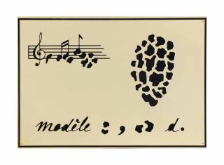 Marcel Broodthaers - Modèle: La Virgule