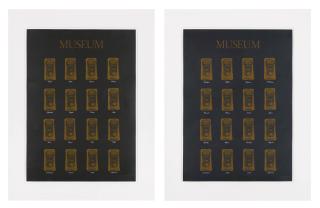Marcel Broodthaers - Museum - Museum (diptych))