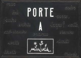 Marcel Broodthaers - Porte A
