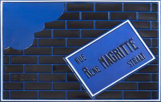Marcel Broodthaers - Rue René Magritte Straat