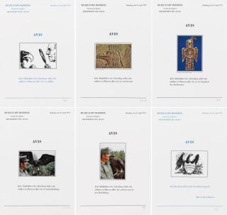 Marcel Broodthaers - Six Letters ouvertes Avis