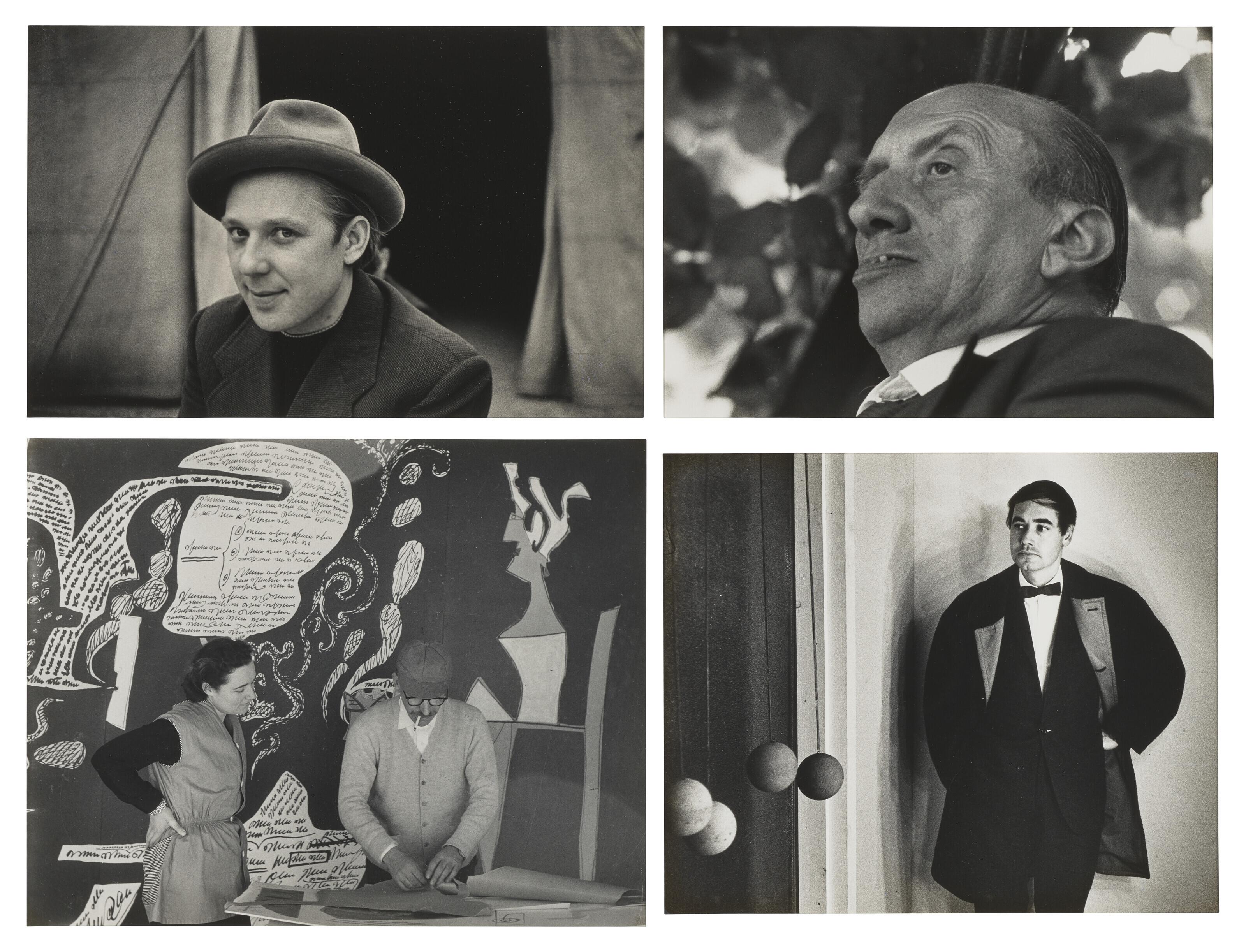 Marcel Broodthaers - Sixteen Photographic Portraits and one Self Portrait, 1957-1967, 1974