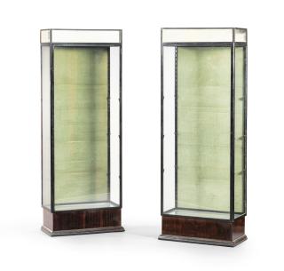 Marcel Coard - Paire de Vitrines, vers 1925