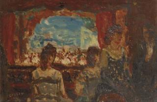 Marcel Cosson - At the theatre
