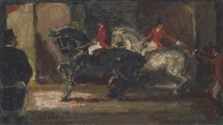 Marcel Cosson - Scène de cirque