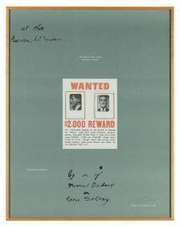 Marcel Duchamp - A Poster within a Poster (Schwarz 588)