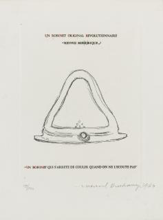 Marcel Duchamp - An Original Revolutionary Faucet:  Mirrorical Return (Schwarz 370)