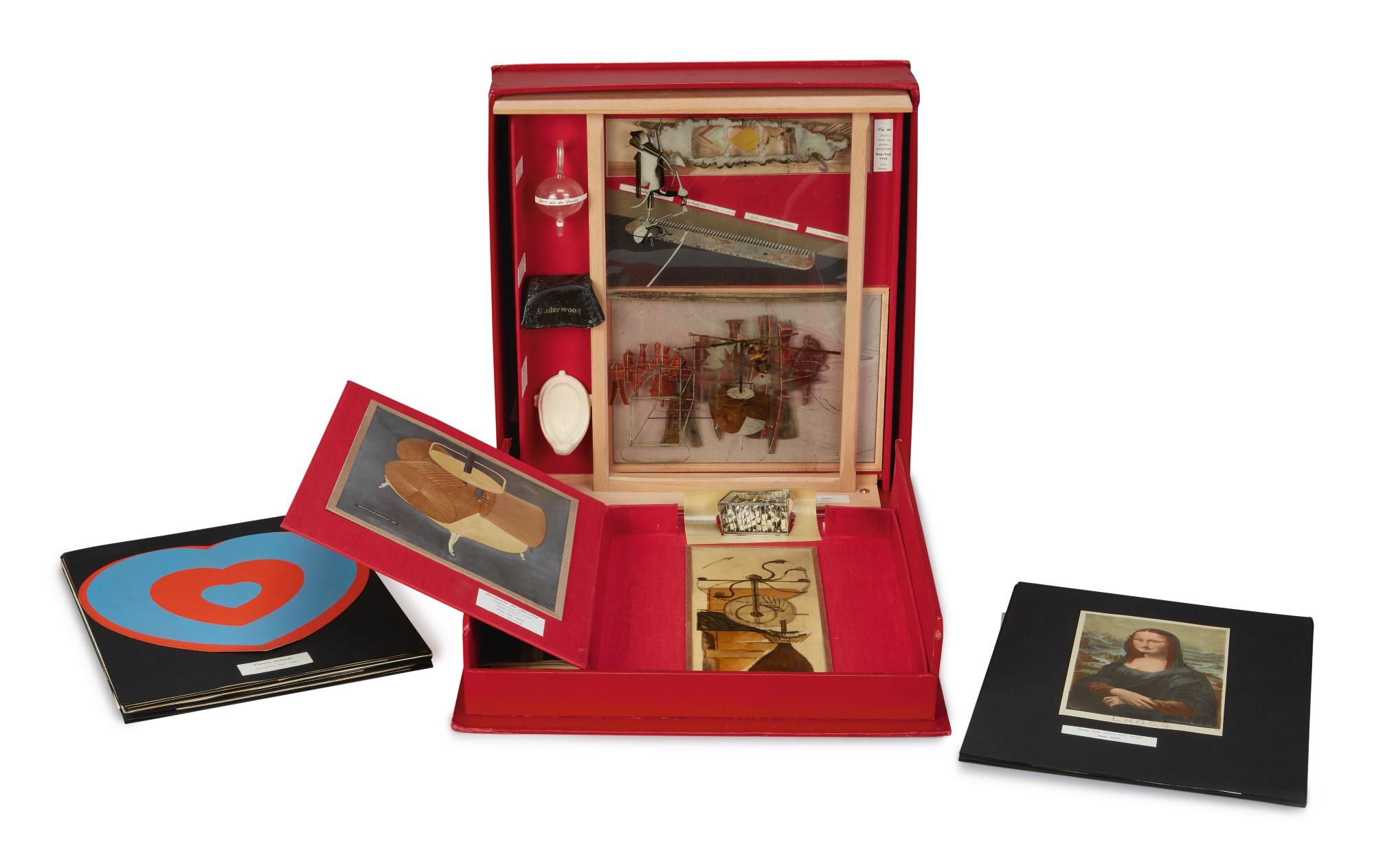 Marcel Duchamp - De Ou Par Marcel Duchamp Ou Rrose Sélavy. [Boite-En-Valise]. Paris And Milan, 1966