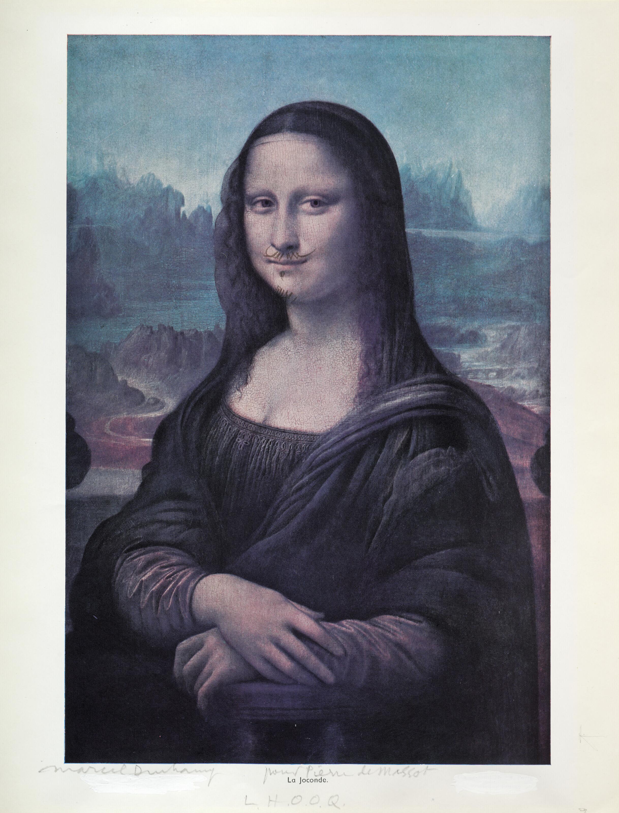 Marcel Duchamp - L.H.O.O.Q.