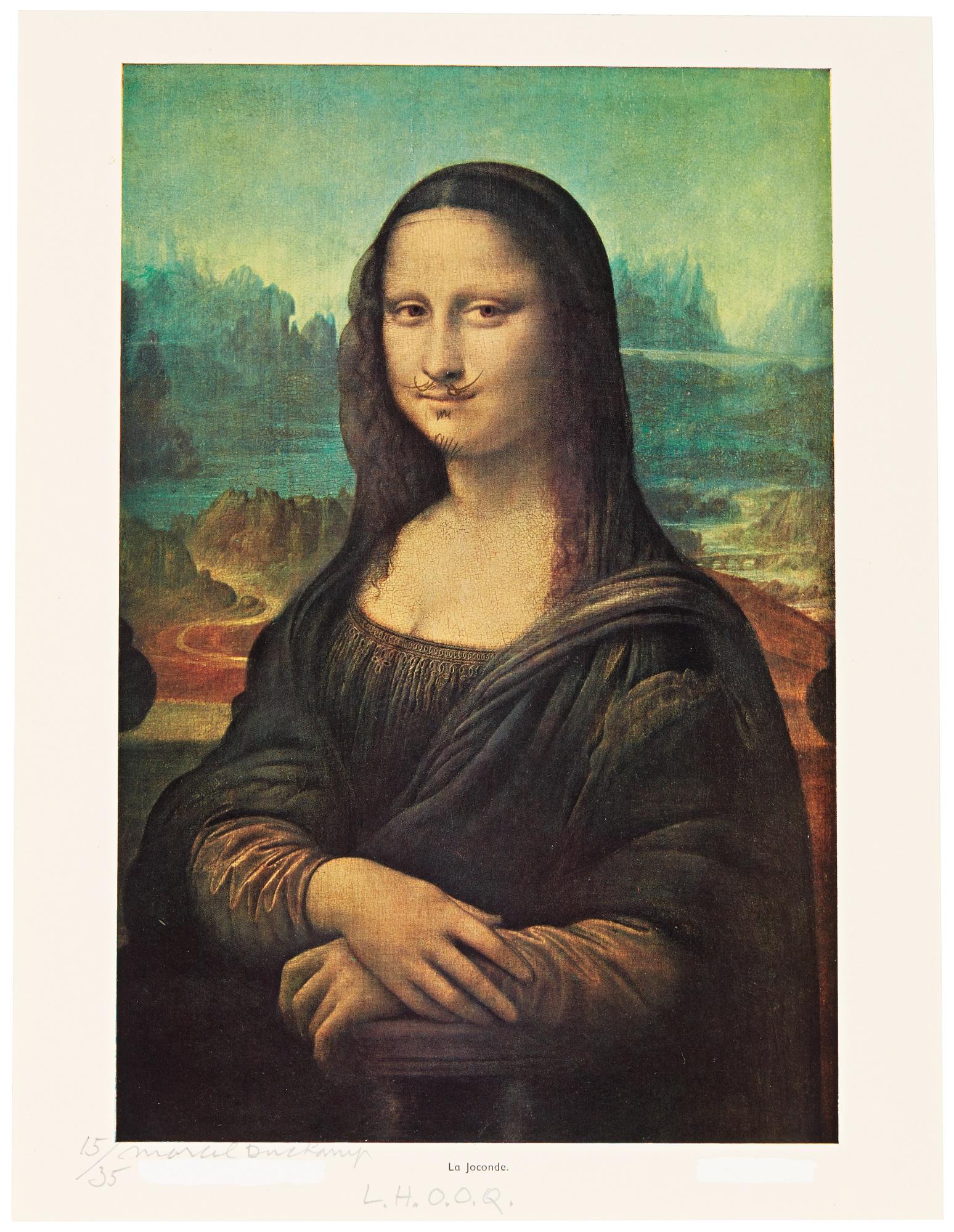 Marcel Duchamp - L.H.O.O.Q.
