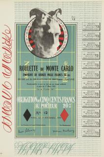 Marcel Duchamp - Monte Carlo Bond (Schwarz 406B)
