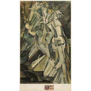 Marcel Duchamp - Nu Descendant Un Escalier, No. 2