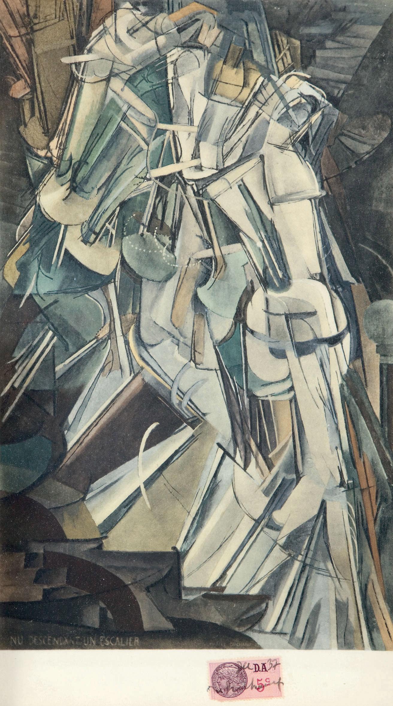 Marcel Duchamp - Nude Descending a Staircase, No. 2