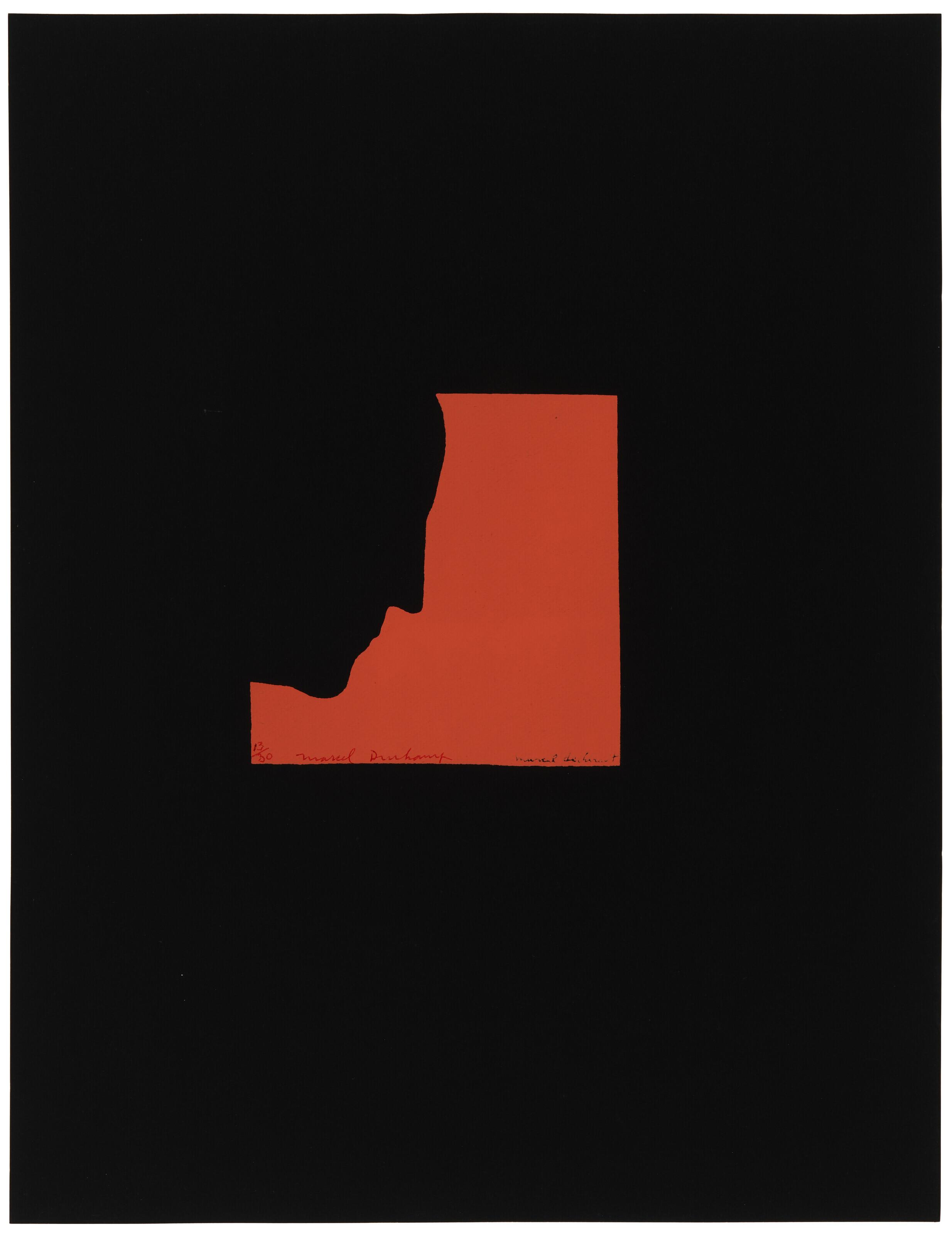 Marcel Duchamp - Poster after Self-Portrait in Profile