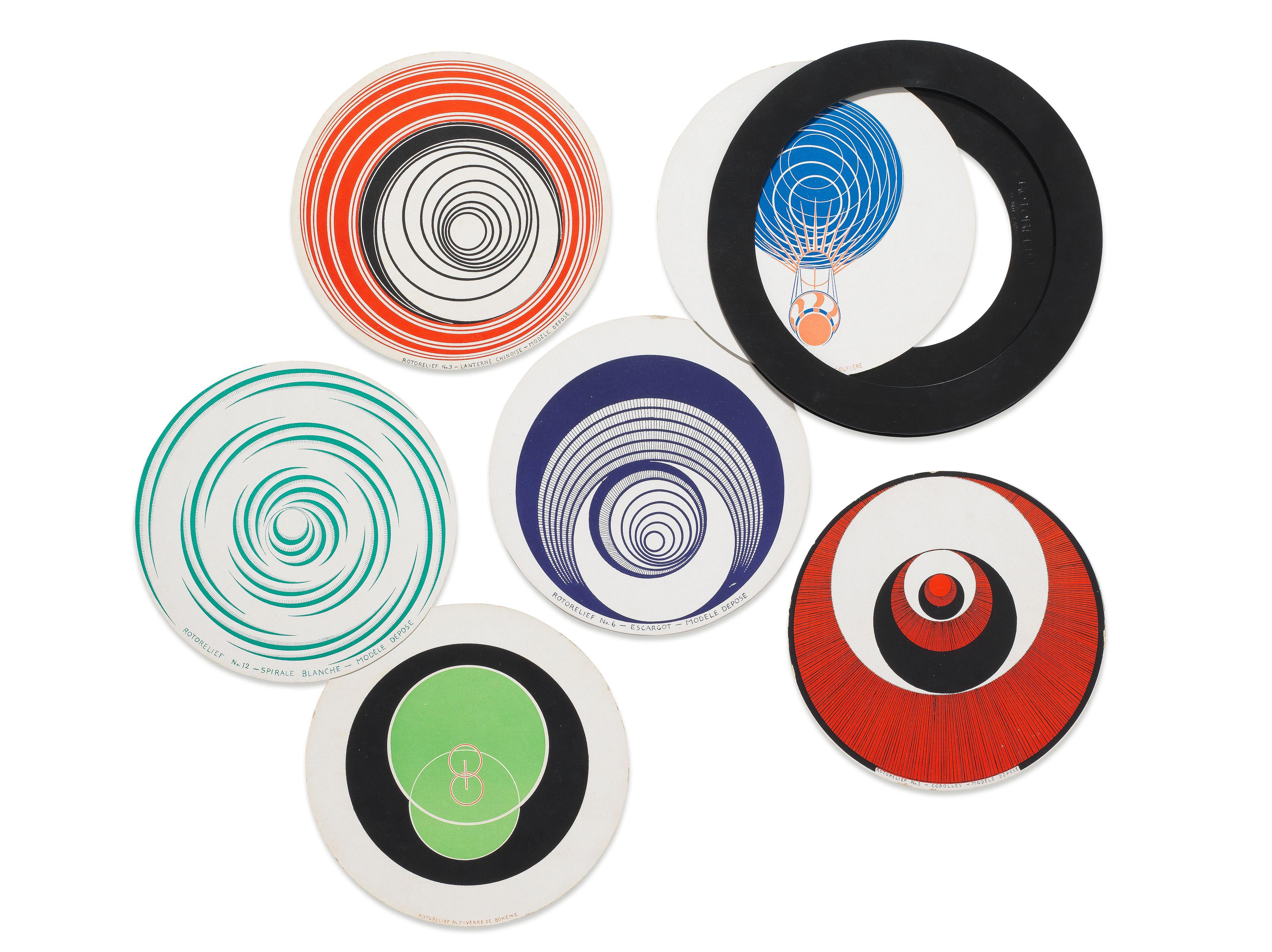 Marcel Duchamp - Rotoreliefs (Optical Discs)