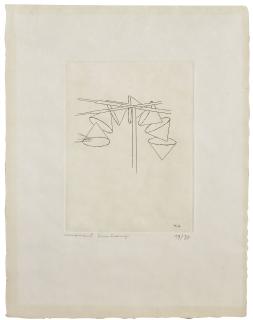 Marcel Duchamp - The Sieves, from: The Large Glass and Related works, volume I