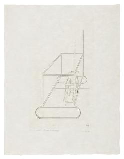 Marcel Duchamp - The Top Inscription (1St State); The Top Inscription (Final State); The Nine Malic Moulds (1St State); And The Water Mill (1St State) (Schwarz 624A, 624B, 625A, And 628A)