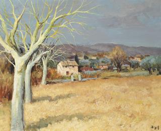 Marcel Dyf - Campagne de Tourette sur Loup