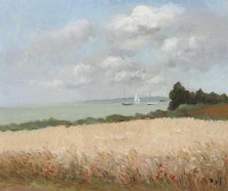 Marcel Dyf - Champs De Blé En Bretagne