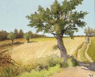 Marcel Dyf - Le chêne, Bretagne