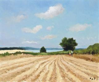 Marcel Dyf - Moisson en Bretagne