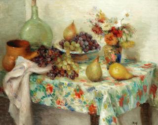 Marcel Dyf - Nature Morte Aux Tres Poires
