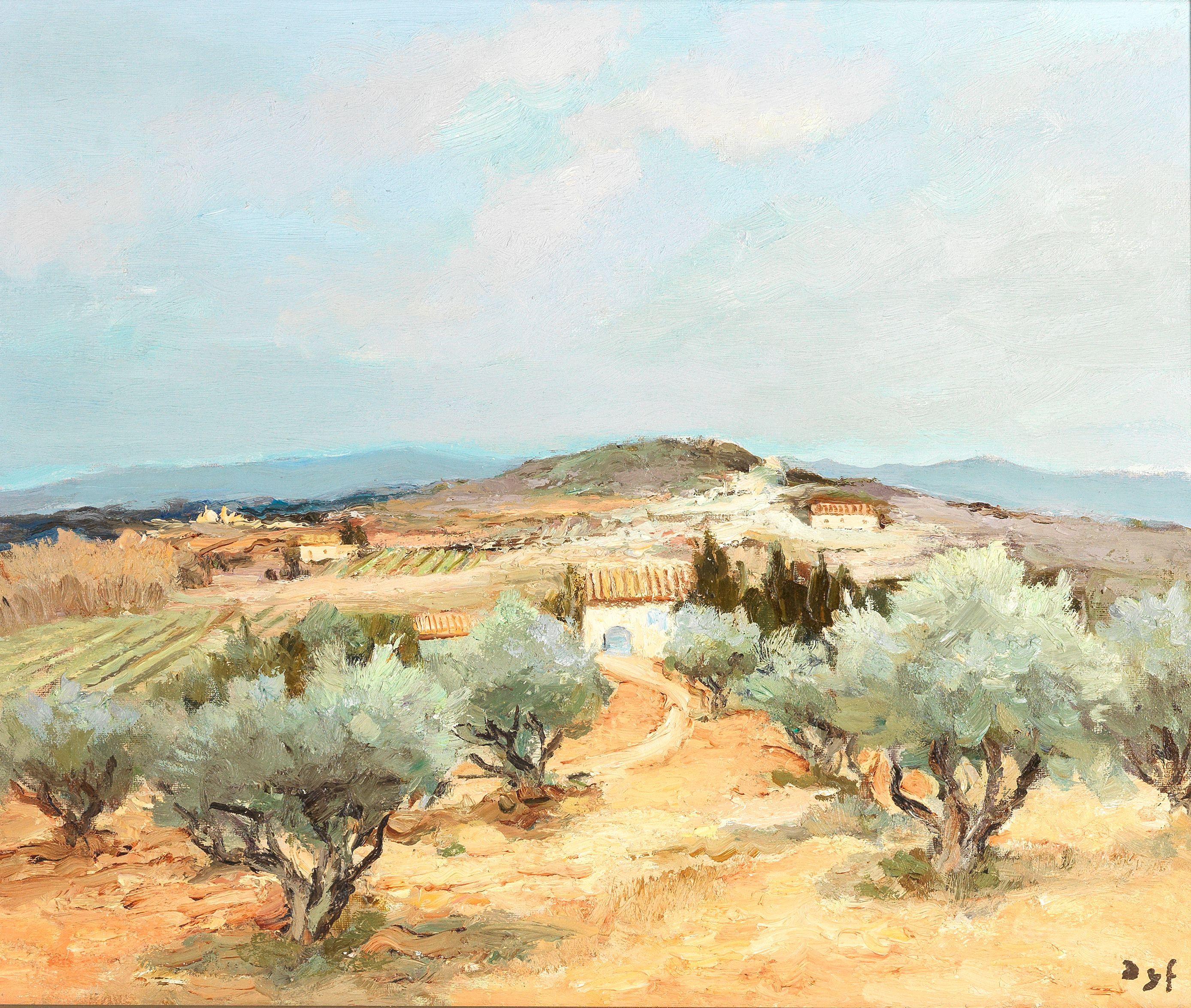 Marcel Dyf - Oliviers En Provence, Près D\'Eygalières