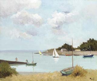 Marcel Dyf - Paysage de Bretagne