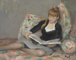 Marcel Dyf - Portrait de Claudine