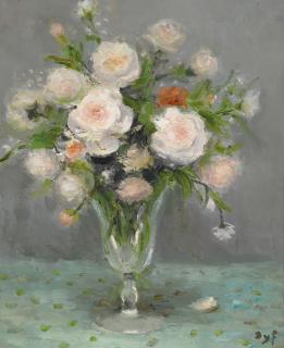 Marcel Dyf - Roses Dans Un Verre