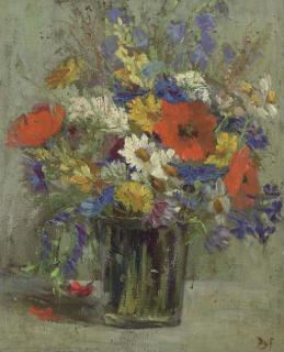 Marcel Dyf - Vase de fleurs