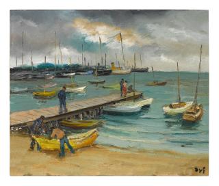Marcel Dyf - Voiliers En Provence