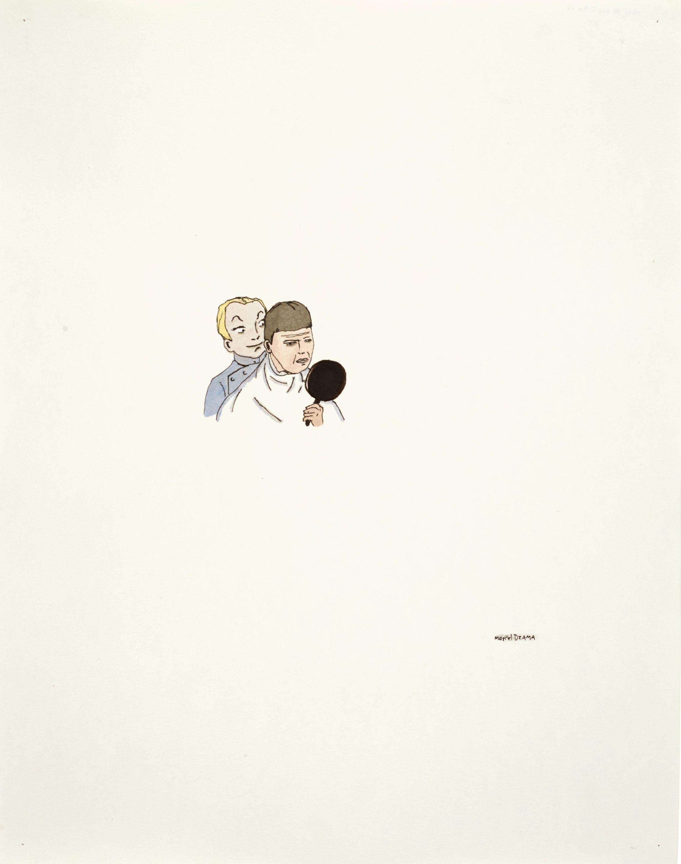 Marcel Dzama - How Do You Like It (from series 34 Drawings)