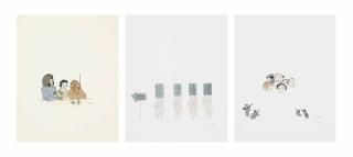 Marcel Dzama - (i) Untitled (ii) Untitled (iii) Untitled