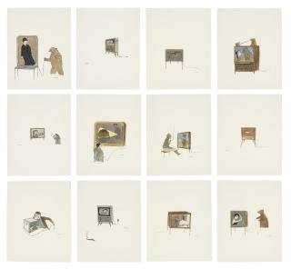 Marcel Dzama - Untitled TV