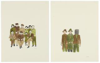 Marcel Dzama - Untitled (Two Works)