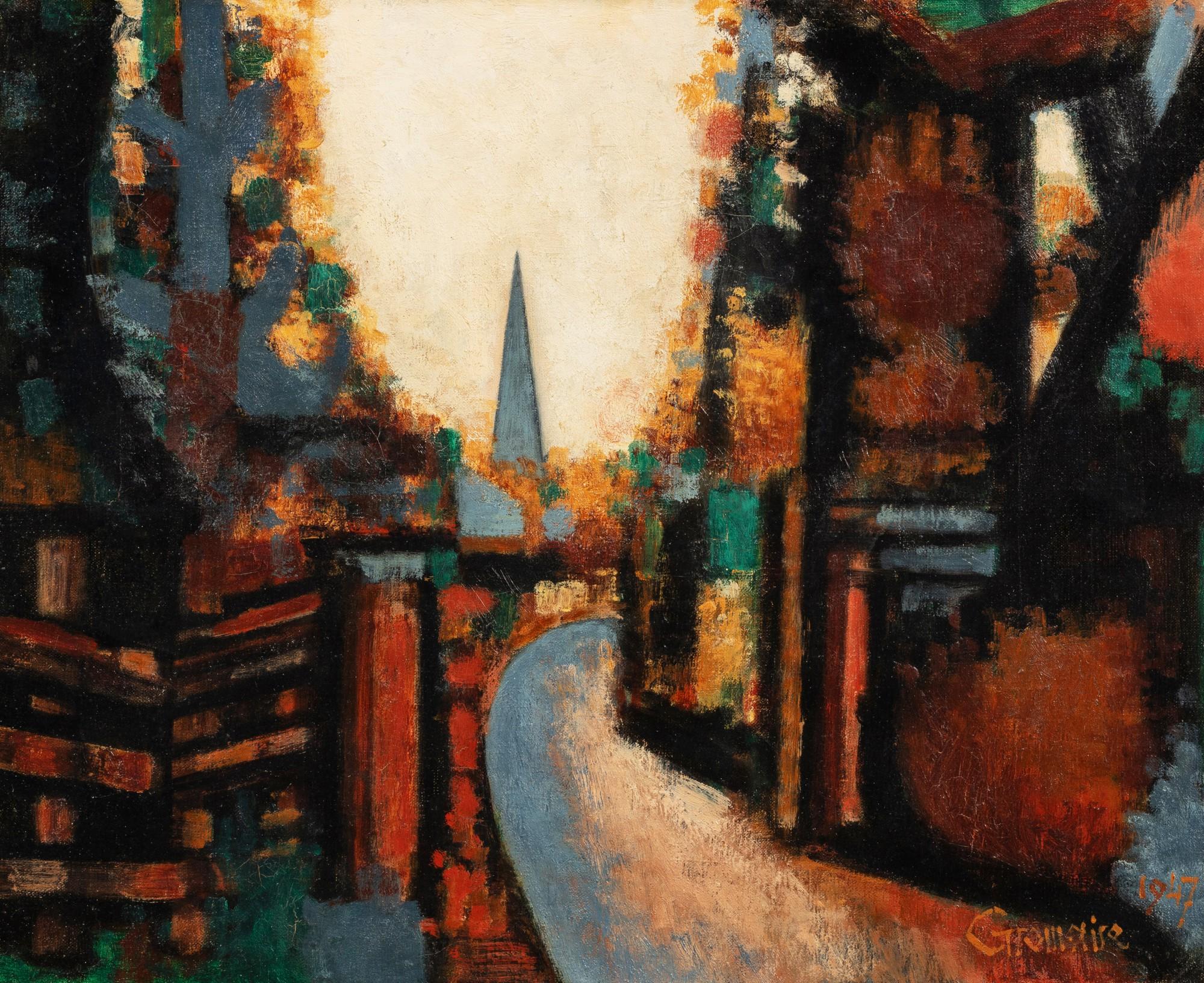 Marcel Gromaire - Chemin tournant