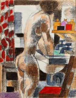 Marcel Gromaire - Femme à la toilette