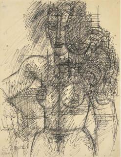 Marcel Gromaire - Femme En Buste