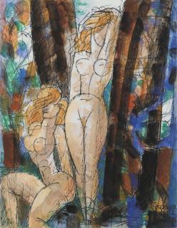 Marcel Gromaire - Femmes À L\'Orée Du Bois